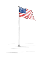 Language flag USA
